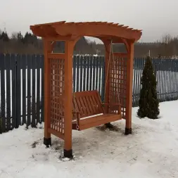 Пергола-качели «Фериас» Лиственница