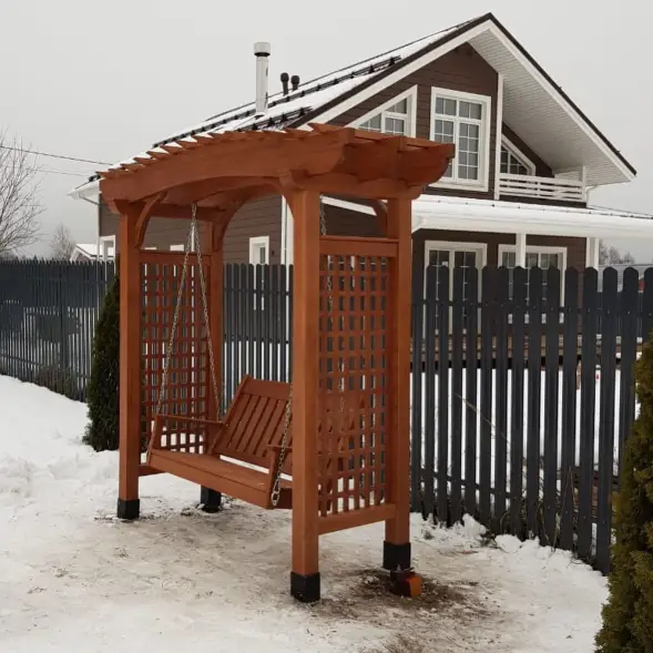 Пергола-качели «Фериас» Лиственница