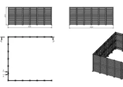 Ограждение для ТБО «Бункер»