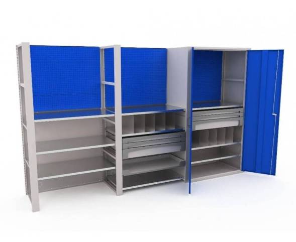 Система хранения Iron MODUL 3х2000 №2 (Артикул:КГ026842)