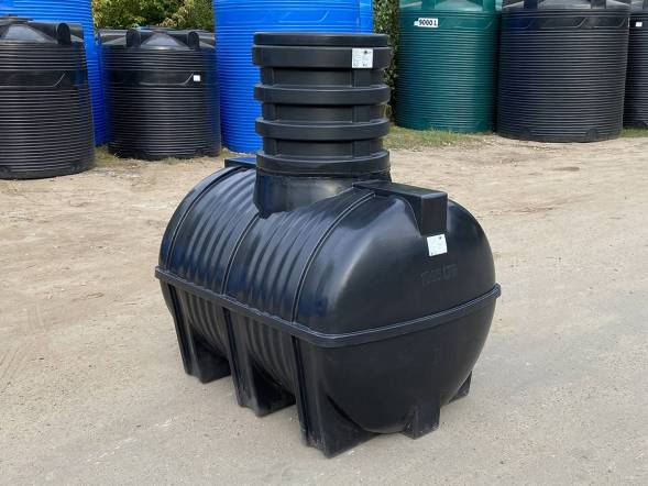 Емкость для дизельного топлива подземная горизонтальная, 1000 л, черный [TDT1000Y1]