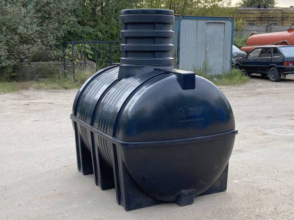 Емкость для дизельного топлива подземная горизонтальная, 2000 л, черный [TDT2000Y1]