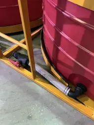 Кассета с низкими емкостями 10000 л (2х5000 л) пласт. краны