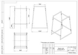 Колодец КС-5 с каркасом