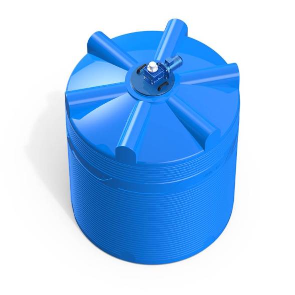 Емкость V 5000 литров с лопастной мешалкой