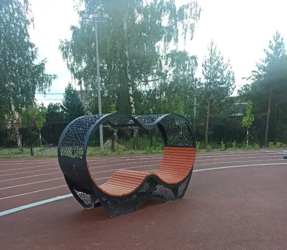 Скамейка стальная «Филигран Инфинити»