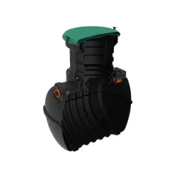 Емкость подземная Rostok G 1200 с горловиной 600 мм с входом и выходом 110