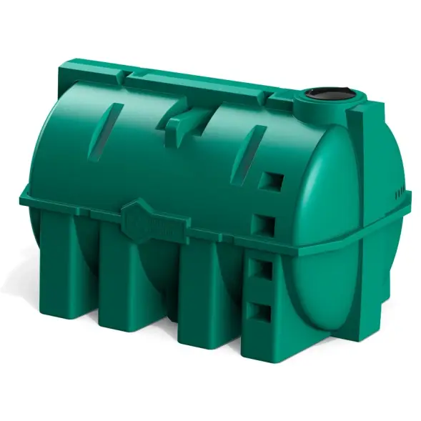 Горизонтальная емкость G 10000 литров (зеленый)