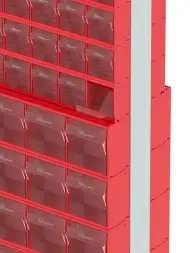 Стойка двусторонняя напольная Стелла-техник 406-09-08-00 (600х380х1650)