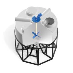 Емкость KV 3000 литров с лопастной мешалкой