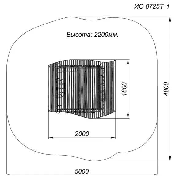 Игровой домик HARDWOOD «Лесоград»