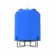 Емкость T 10000 л под плотность до 1,2 г/см3 синяя на основании для полного слива F