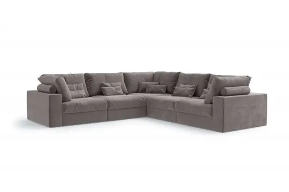 Диван Элизиум 5 модулей Вельвет-люкс - премиум