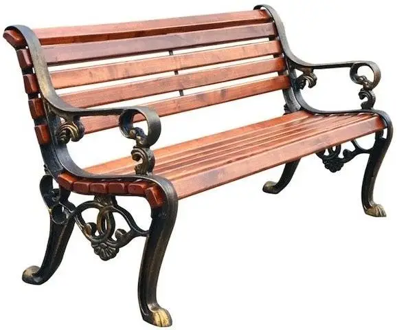 Скамейка чугунная «Гефест» 0,8 м (кресло)