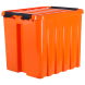 Контейнер с крышкой и клипсами Rox Box Original, 4,5 л, 210x170x175 мм, оранжевый
