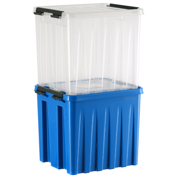 Контейнер с крышкой и клипсами Rox Box Original, 4,5 л, 210x170x175 мм, оранжевый