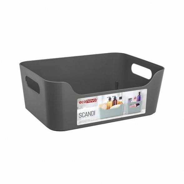 Корзинка универсальная SCANDI, 1,2л, серый