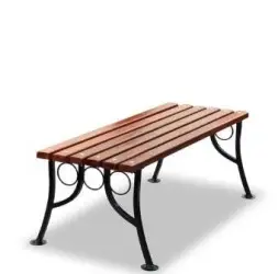 Банкетка стальная «Олимпик» 3,0 м (3 опоры)