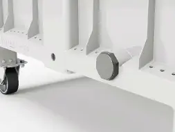 Контейнер iBox 1200х800х800 сплошной на ножках с пробкой 1"