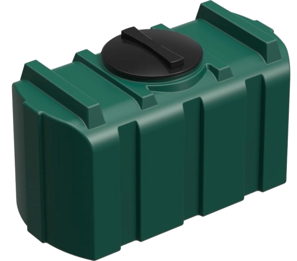 Бак пластиковый для летнего душа с подогревом, 100 л, зеленый [DR100S212]