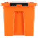 Контейнер с крышкой и клипсами Rox Box Original, 70 л, 580x390x360 мм, оранжевый [070-00.12]
