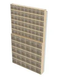 Стойка бежевая настенная Стелла-техник 402-06-05-00-B