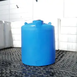 Емкость TOR 5000л под плотность до 1.2 г/см3 с откидной крышкой синяя
