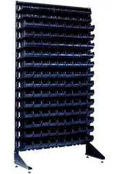 Стеллаж с пластиковыми ящиками 1801-2/13/0 CH