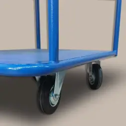 Тележка платформенная Стелла-техник КП-2-М-5-8-125-И, 2-х ярусная