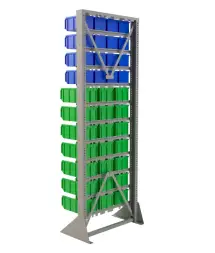 Стойка Стелла-техник односторонняя D1-00-04-07 с ящиками, 2020х735 мм