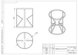 Обрешетка для К 200 литров