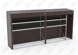 Шкаф уличный ROLL‑BOX VILLAGE ROOF XL-2.2