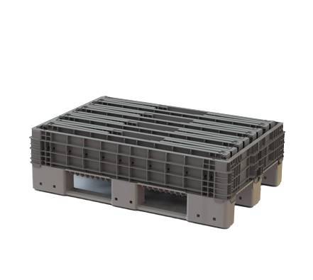 Складной паллетный борт, 1200х1000х200 мм, серый [31.822.91]