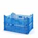 Ящик пластиковый перфорированный, 400х300х110 мм, синий [12.415.65]