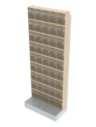 Стойка бежевая напольная Стелла-техник 403-00-00-09-B