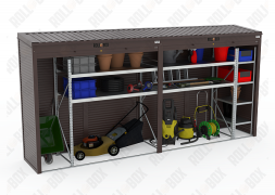 Шкаф уличный ROLL‑BOX VILLAGE ROOF XL-2.3