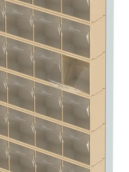 Стойка бежевая напольная Стелла-техник 403-00-13-00-B