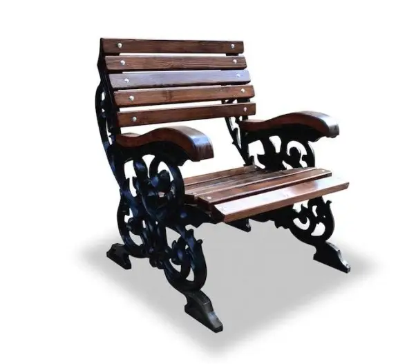 Кресло чугунное «Флора»