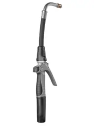 Пистолет для раздачи масла с гибким наконечником 90° и автоматическим каплеотсекателем