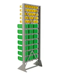 Стойка Стелла-техник односторонняя D1-05-00-07 с ящиками, 2020х735 мм