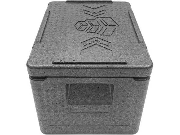 Термобокс пенополипропиленовый с крышкой STP Normal, 400х300х270 мм, 18 л, 40 кг/м3