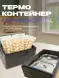 Термоконтейнер TERMOBOX Бытовой Normal, 46 л, 600х400х320 мм, 40кг/м3