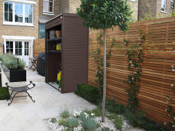 Шкаф уличный ROLL‑BOX VILLAGE ROOF XS-1