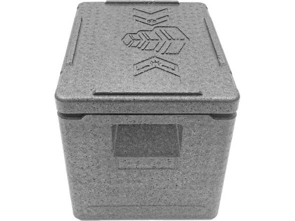 Термобокс пенополипропиленовый с крышкой STP Light, 400х300х320 мм, 22 л, 30 кг/м3