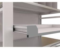 Шкаф инструментальный ДВК IRON MODUL №8, 1150x620x980 мм, синий [КГ029561]