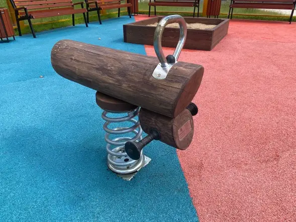 Качалка на пружине HARDWOOD «Гарленд»