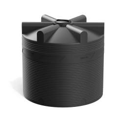 Емкость (резервуар) пластиковая вертикальная с крышкой, 8000 л, синий [TV8000S13]