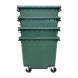 Контейнер мусорный пластиковый МКТ, 1100л