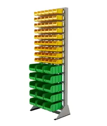 Стойка Стелла-техник односторонняя D1-09-00-05 с ящиками, 2020х735 мм