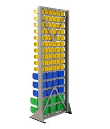 Стойка Стелла-техник односторонняя D1-10-03-02 с ящиками, 2020х735 мм